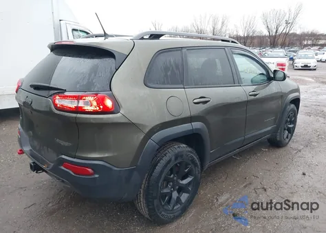 2014 Jeep Cherokee Trailhawk z USA, uszkodzony, nr VIN 1C4PJMBB4EW216603